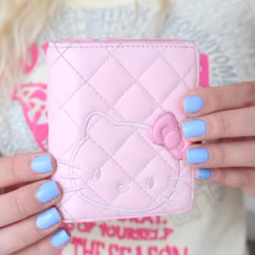 ISO Quilted Pink Hello Kitty Wallet